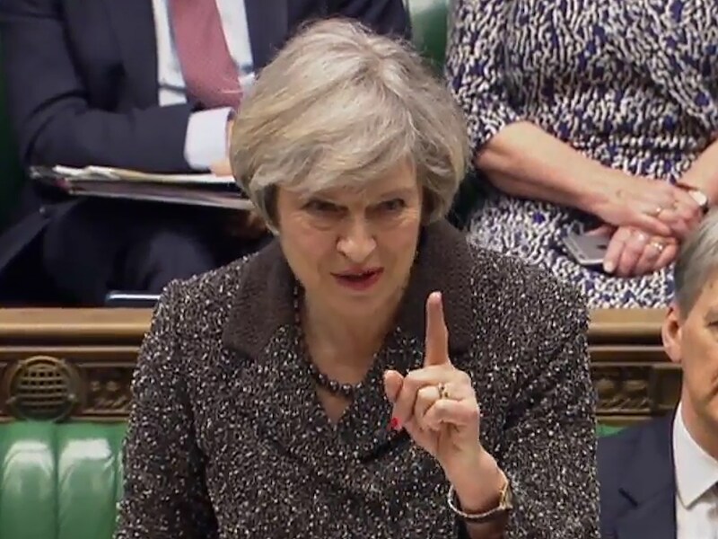 Theresa May.