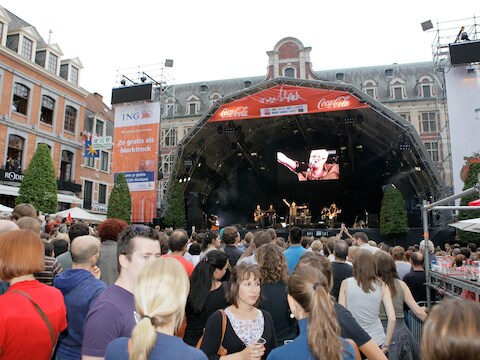 Archieffoto van Marktrock 2010.