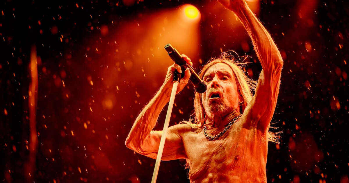 Iggy Pop (78) rockt als jong veulen op Grote Kaai