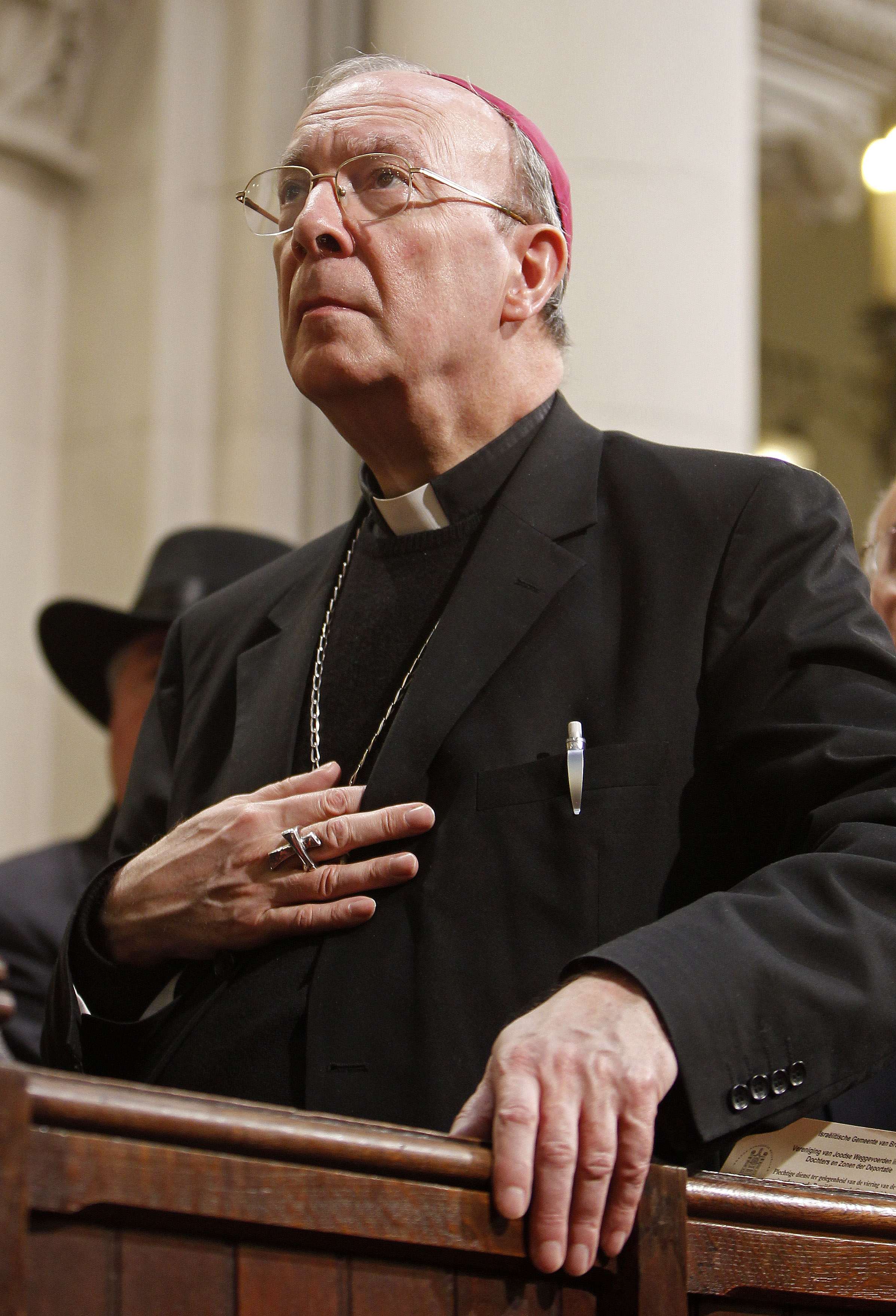 Aartsbisschop Mutien Léonard.