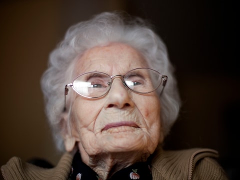 Besse Cooper (1896-2012), foto uit 2011.