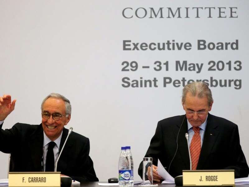 Het IOC in Sint-Petersburg