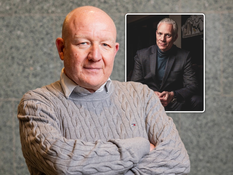 Stefan Grielens, topman van het CLB, reageert op de uitspraken van Walter Damen (inzet). 