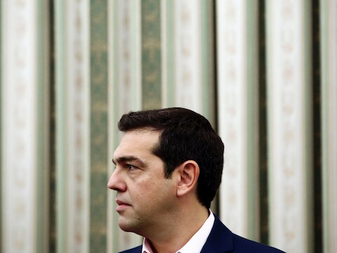 De Griekse premier Alexis Tsipras.