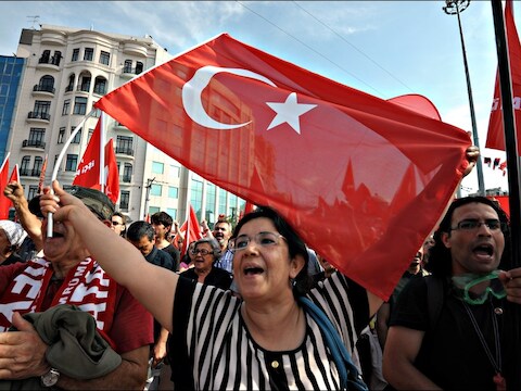 De protesten tegen Erdogan gaan de elfde dag in.