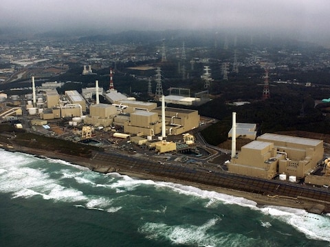 De Japanse kerncentrale Hamaoka.