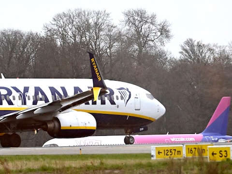 Archiefbeeld van Ryanair-vliegtuig op Brussels Airport.