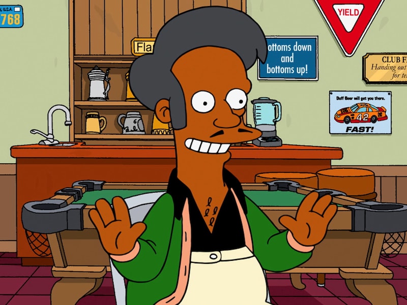 Personage Apu in ‘The Simpsons’.