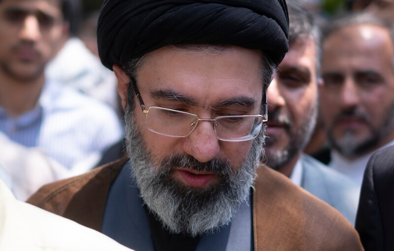 Beeld van de opperste unfortunately Mojtaba Khamenei in 2019