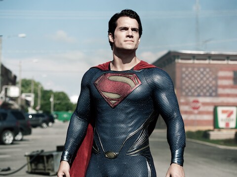 Henry Cavill speelde Superman in 'Man of Steel'.