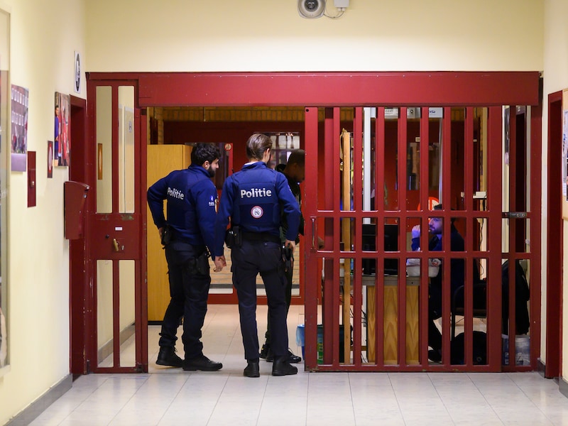 Archiefbeeld gevangenis Antwerpen. Vandaag vindt een staking plaats in Leuven Centraal. 