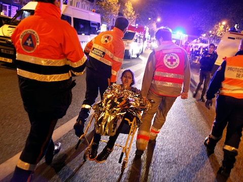 Evacuatie van de Bataclan