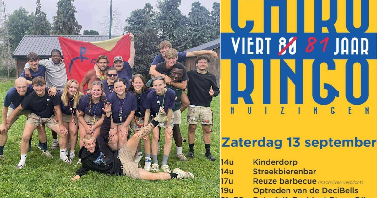 Chiro Ringo blaast 80 kaarsjes uit met feest voor jong en oud | Regio ...
