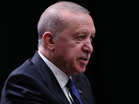 De Turkse president Recep Tayyip Erdogan.