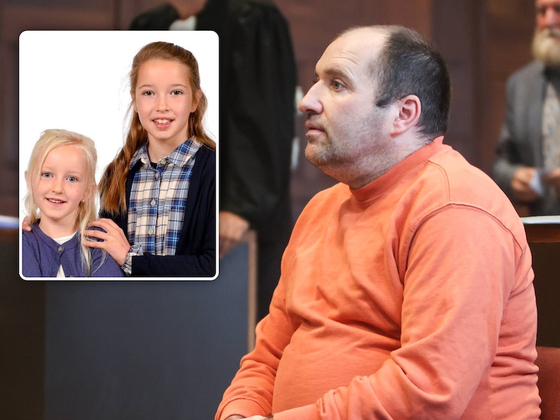 Landbouwer Chris Vanhaverbeke doodde zijn dochtertjes Maud en Oona.