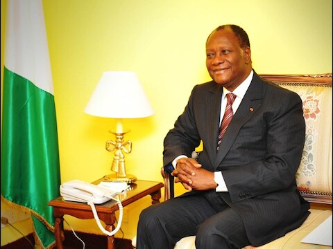 Alassane Ouattara.