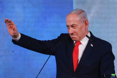 Foto bij: “Netanyahu wil uitslag van verkiezingen verdacht maken”, zegt Israëlische oppositieleider Eisenkot