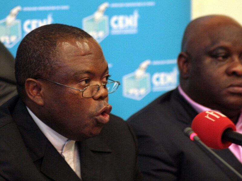 Daniel Ngoy Mulunda, voorzitter van de onafhankelijke kiescommissie.