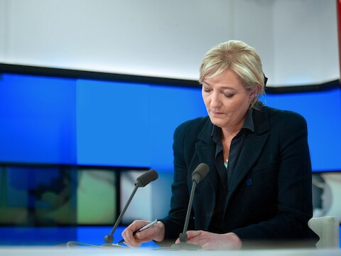 Marine Le Pen.