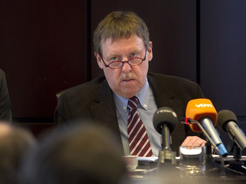 Siegfried Bracke, N-VA-lijstrekker in Gent voor de gemeenteraadsverkiezingen..