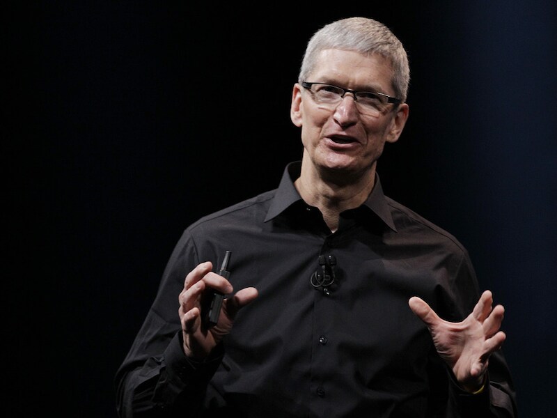 Tim Cook, CEO van Apple.
