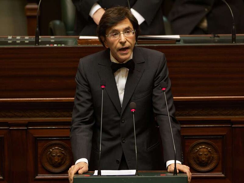 Premier Elio Di Rupo.