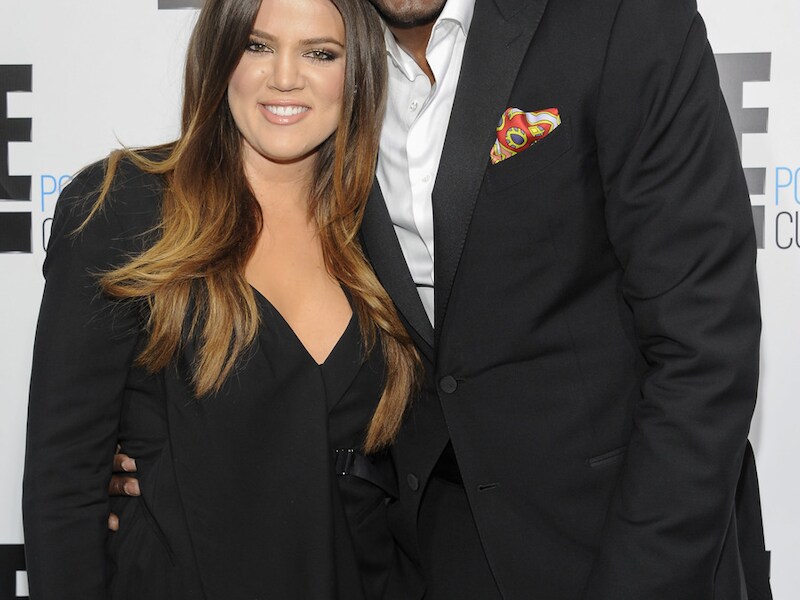 Khloé Kardashian en Lamar Odom in 2012.