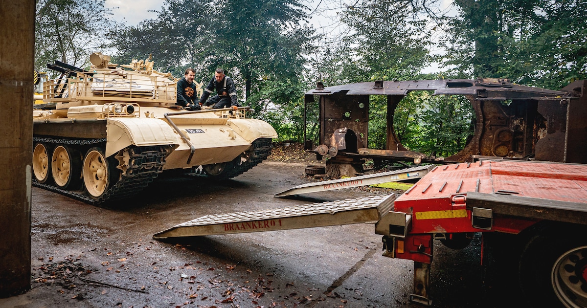 Master Milo moet afscheid nemen van zijn tank