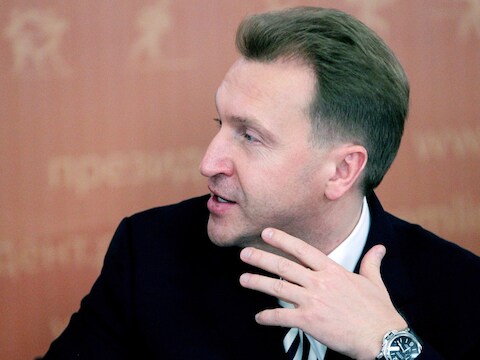 Vicepremier Igor Shuvalov