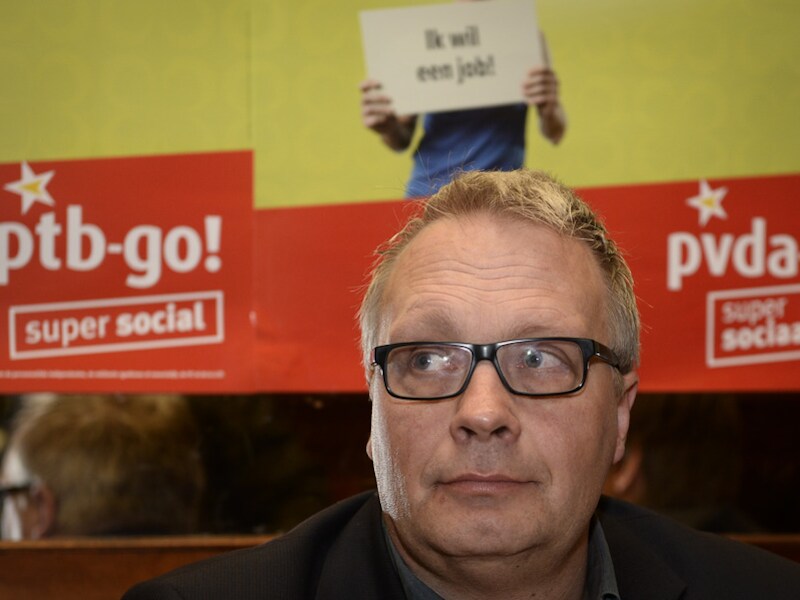 PVDA-voorzitter Peter Mertens.