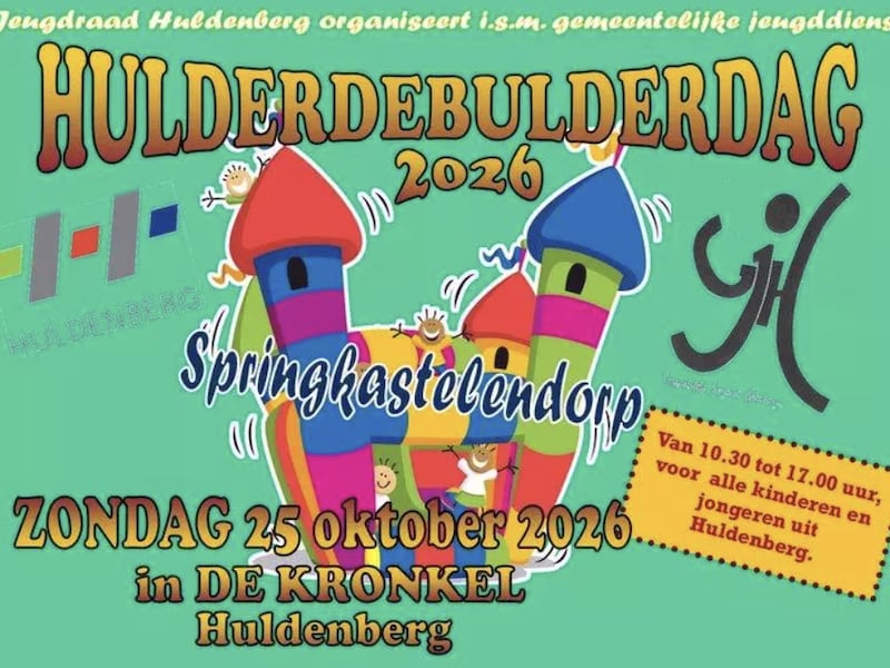 De Hulderdebulderdag komt er weer aan
