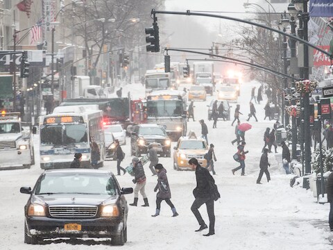 New York, afgelopen vrijdag.