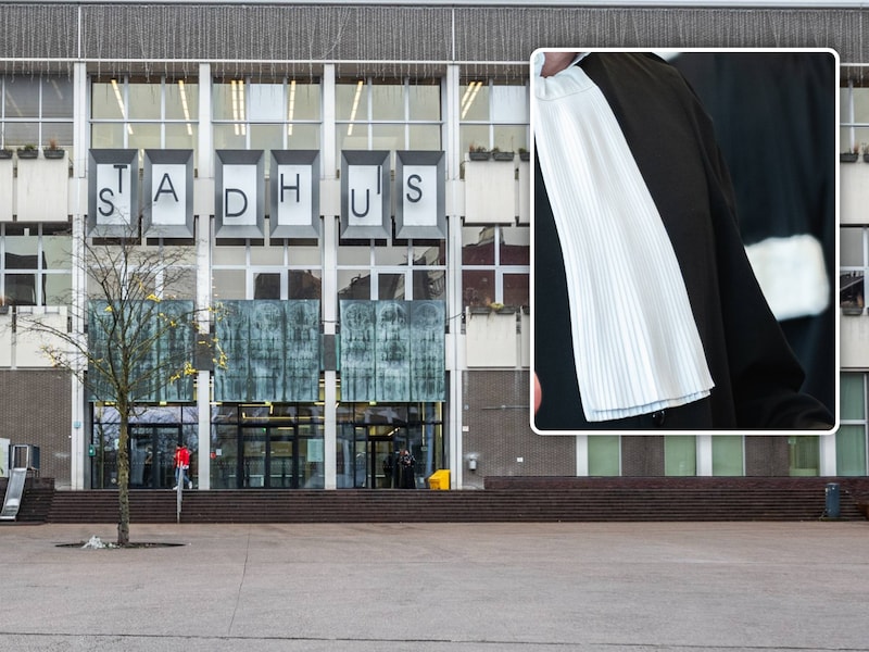De zaak werd behandeld bij het Genkse vredegerecht, in het stadhuis.