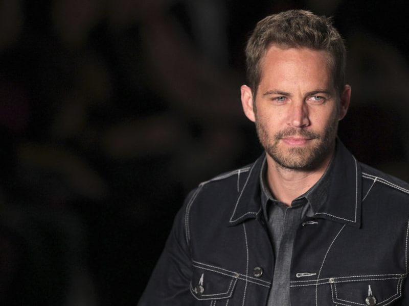 De Amerikaanse acteur Paul Walker.
