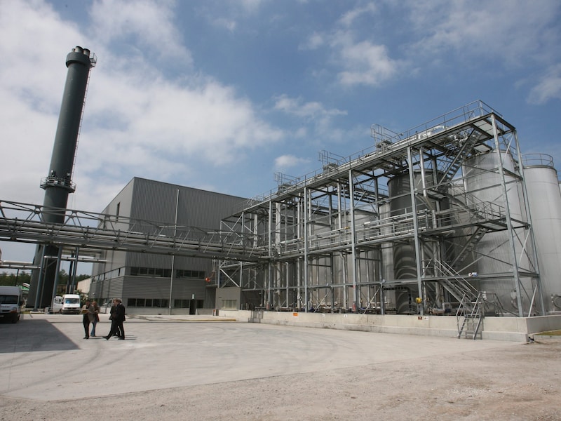 Electrawinds Biomassa in Oostende.