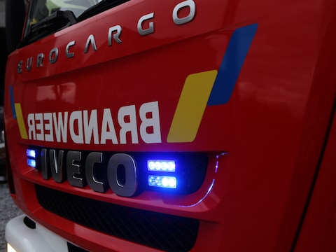 Door het voortvarende optreden van politie en brandweer kon erger worden voorkomen. 