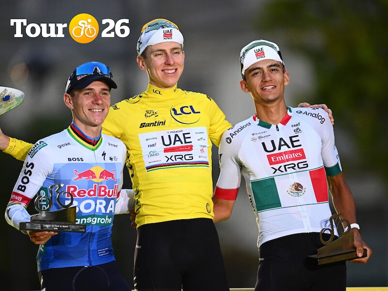 Tour de France 2026 | Het eindklassement en de truien