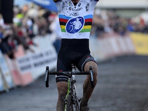 Wereldkampioen pakte zijn negende nationale titel in Waregem.