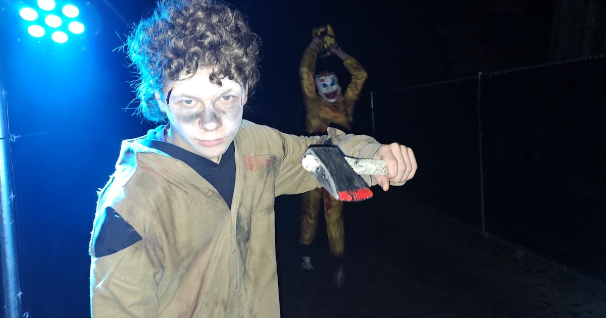 Recordopkomst op Halloweenwandeling in Tivolipark ondanks stormschade