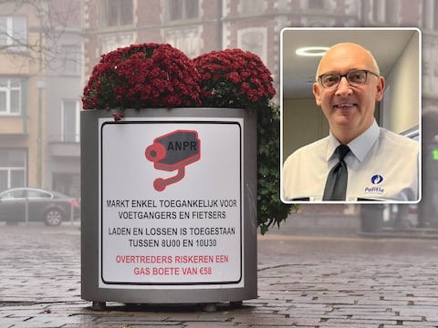 In Tielt hangen op verschillende plaatsen bewakingscamera’s. Inzet: korpschef Filip Feraux van de politiezone Regio Tielt.