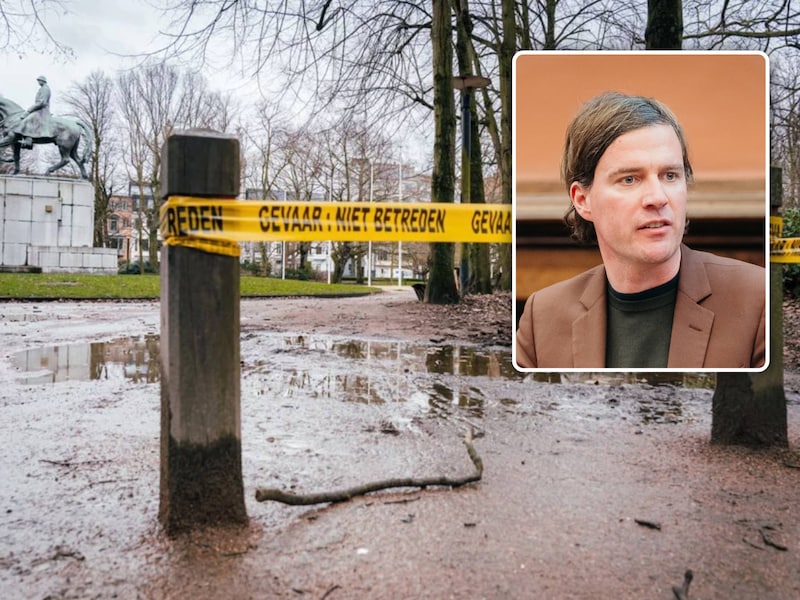 De stad waarschuwt opnieuw voor takken en bomen