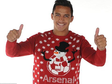 Alexis Sanchez als posterboy.