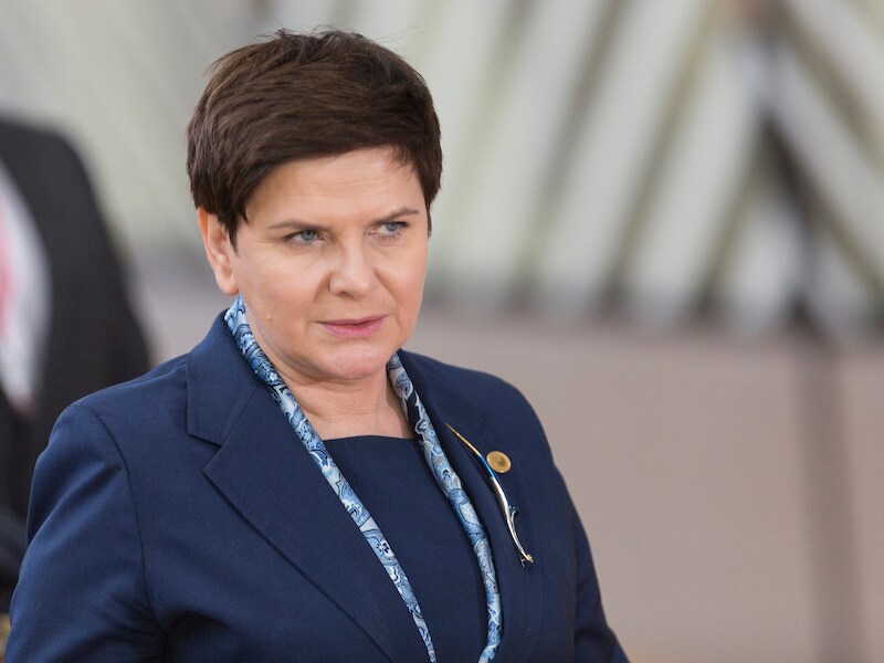 De Poolse premier Beata Szydlo