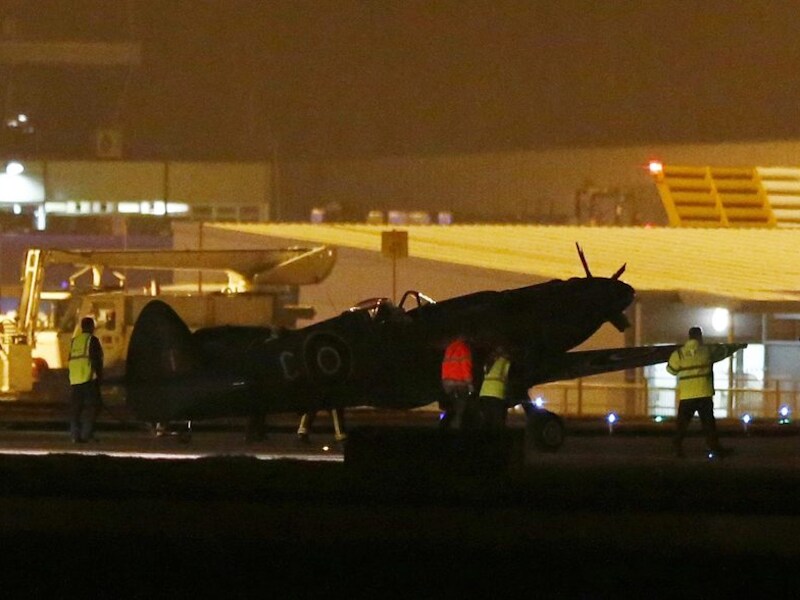 De bewuste spitfire.