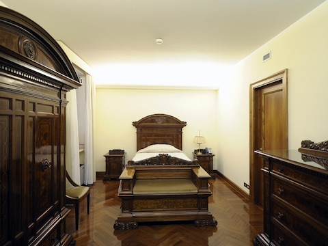 De suite van de paus in het Domus Santa Marta.