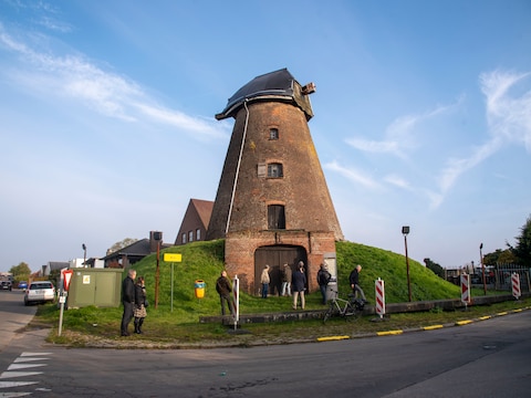 De Guillotinemolen in Balegem.