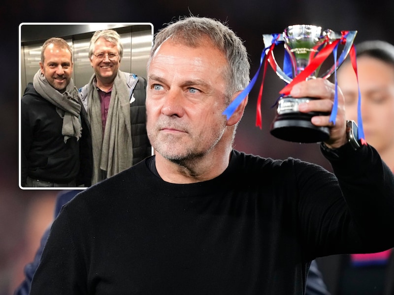 “’s Ochtends belde mijn moeder om te vertellen dat mijn vader gestorven was”: Barcelona-coach Hansi Flick emotioneel na nieuwe titel