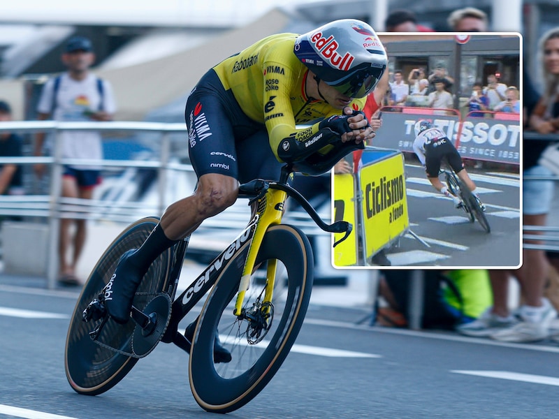 “Op bepaalde punten was het toch op het randje”: technisch parcours is “geen excuus” voor Wout van Aert tegen thuisrijder Tadej Pogacar