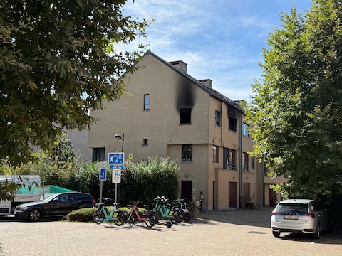 De brand richtte zware schade aan