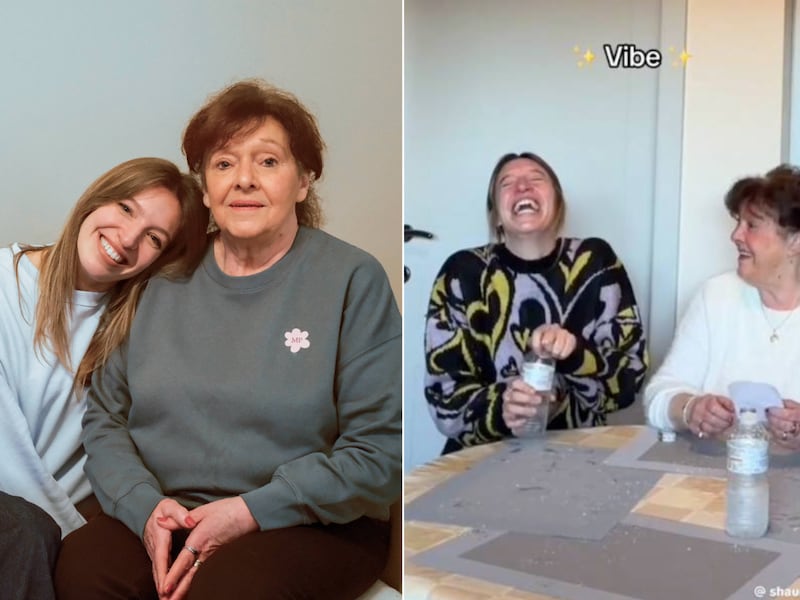 ‘Moeke Rita’ is een hit op sociale media dankzij kleindochter Shauni: “Je bent nooit te oud om plezier te maken”
